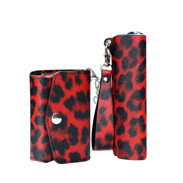 LEOPARD RED SET