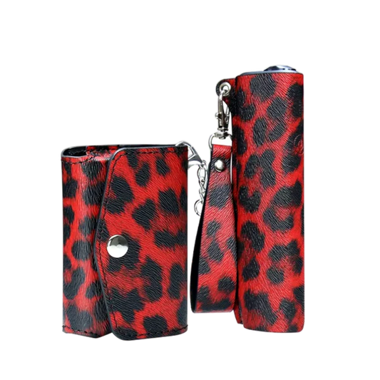 LEOPARD RED SET