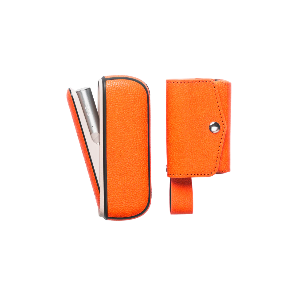 ORANGE LEATHER SET