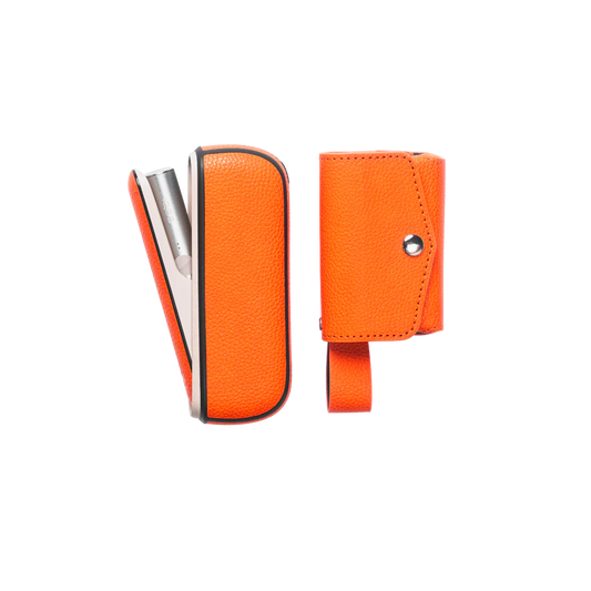 ORANGE LEATHER SET